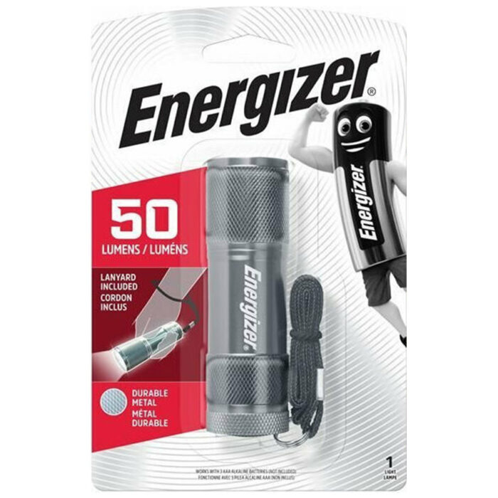 Energizer φακός 3led metal light
