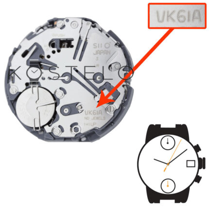 HATTORI - EPSON VK61 - SEIKO 6T61