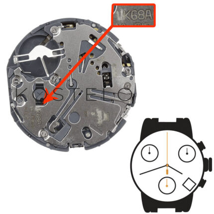 HATTORI - EPSON VK68 - SEIKO 6T68