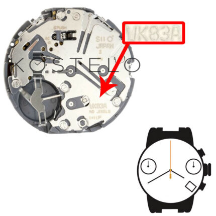 HATTORI - EPSON VK83 - SEIKO 6T83