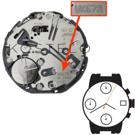 HATTORI - EPSON VK67 - SEIKO 6T67